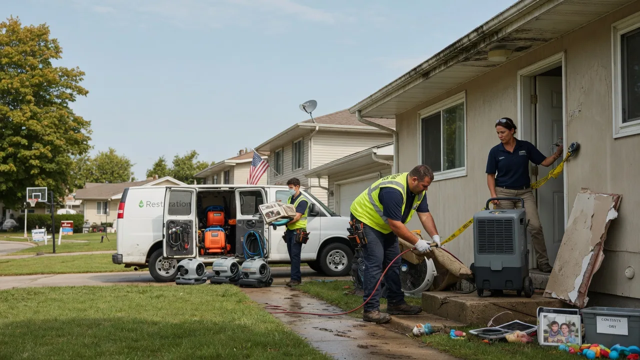 Water Damage Restoration in Rackerby, CA near me